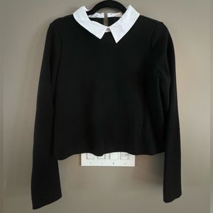 ZARA Trafaluc collection - Pater Pan White collar - Black L